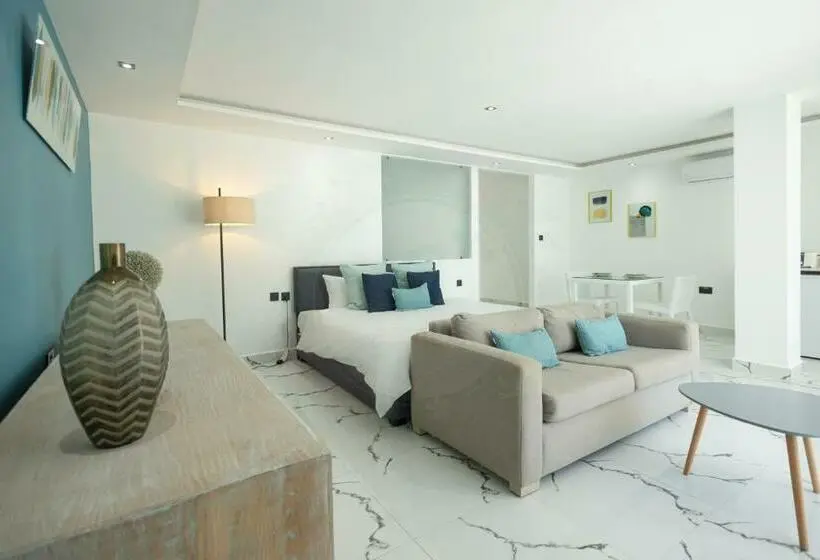 اتاق استاندارد با چشم‌انداز دریا, O Beach Boutique Studios