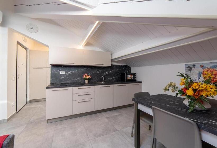 1침실 펜트하우스 아파트, Villa Gina Case Vacanze