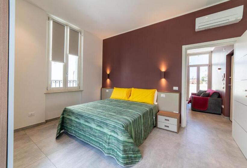 침실 1개 테라스 아파트, Villa Gina Case Vacanze