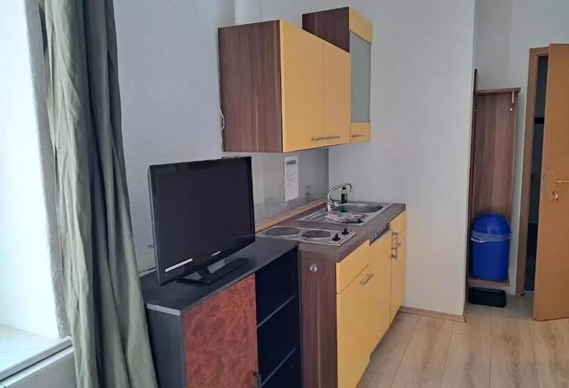 Standard Yhden Hengen Huone, Apartment Hotel Schillerplatz