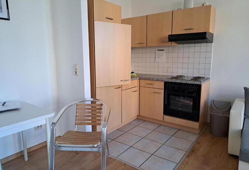 Номер Стандарт с Балконом, Apartment Hotel Schillerplatz