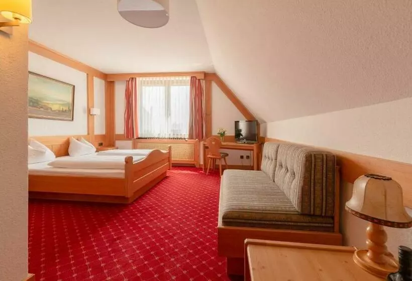 اتاق ساده سه‌ نفره, Gasthof & Hotel Goldene Krone