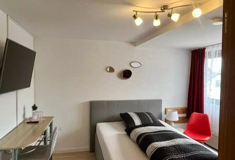 スタンダードシングルルーム, Gästehaus Ehebachhof Hotel Garni
