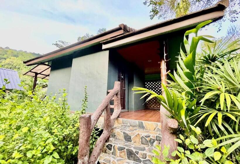 キングサイズベッドのスタンダードルーム, Khao Sok Green Valley Resort Sha Certified
