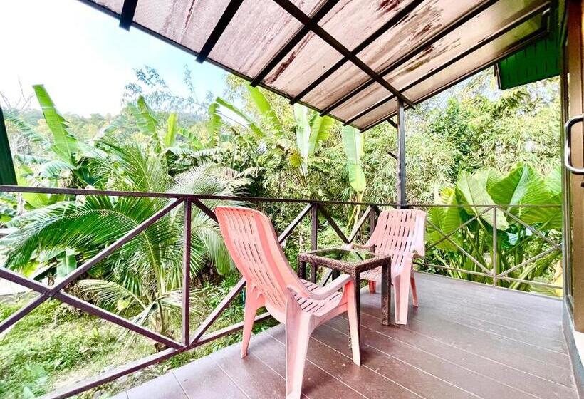 キングサイズベッドのスタンダードルーム, Khao Sok Green Valley Resort Sha Certified