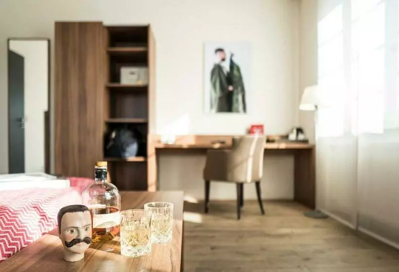 Standard-huone, Kunsthotel Drei König Am Marktplatz Stadt Lörrach