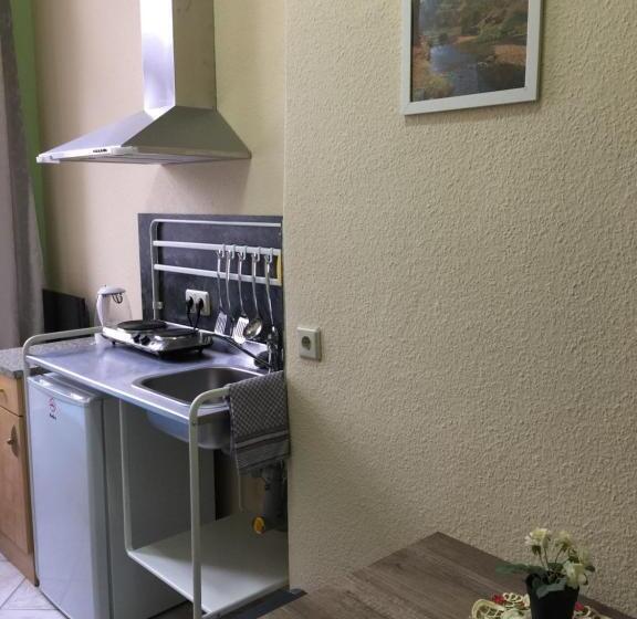 Одноместный Номер Basic, Zimmerfrei Dresden Mit Bad Miniküche Self Check In 24 7