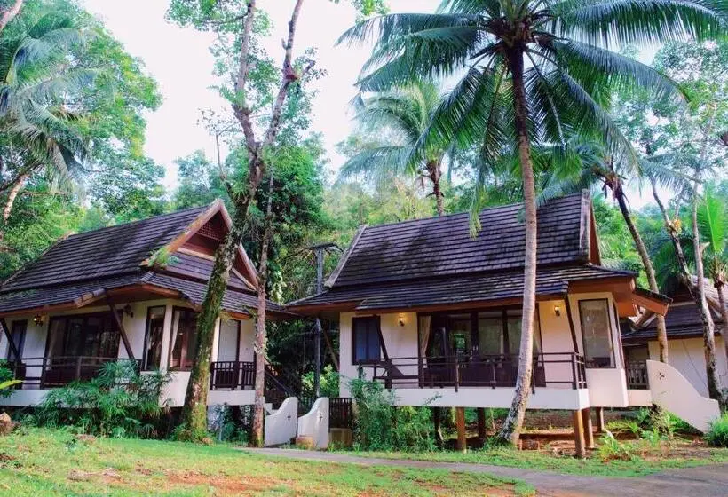ویلای 1 خوابه با چشم‌انداز باغ, Kooncharaburi Resort   Koh Chang