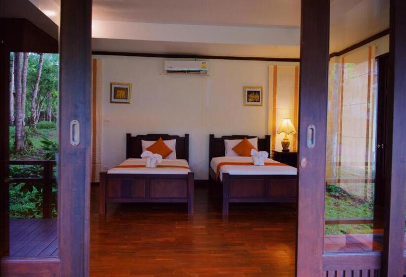 וילת חדר שינה 1, נוף לגינה, Kooncharaburi Resort   Koh Chang