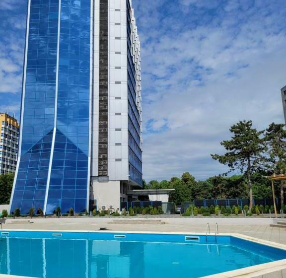 バルコニー付き１ベッドルームアパートメント, Olimp Sea View Apartments Etajul 10