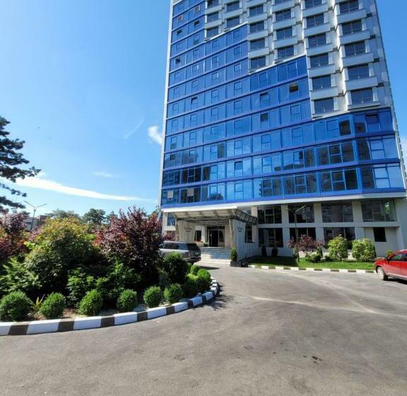 バルコニー付き１ベッドルームアパートメント, Olimp Sea View Apartments Etajul 10