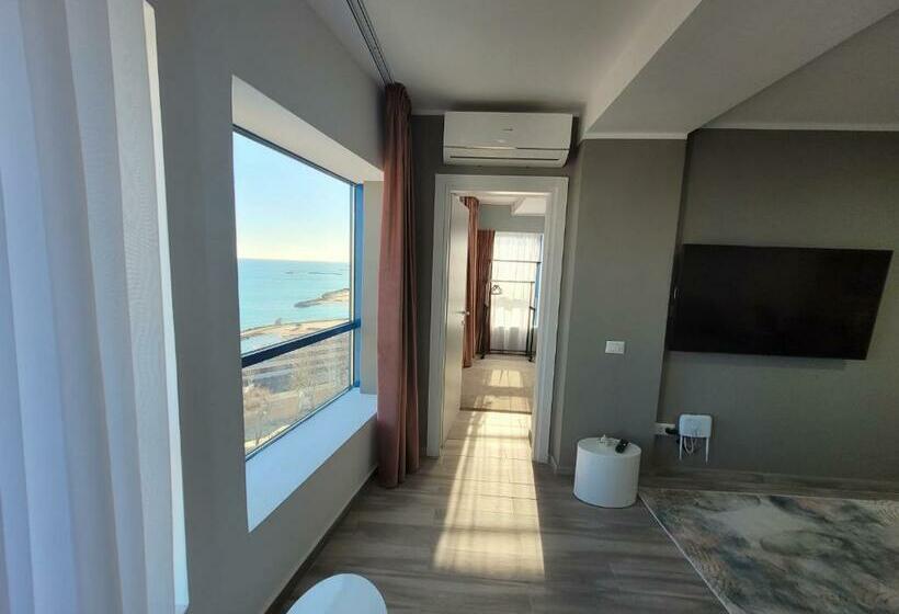 海の見える１ベッドルームアパートメント, Olimp Sea View Apartments Etajul 10