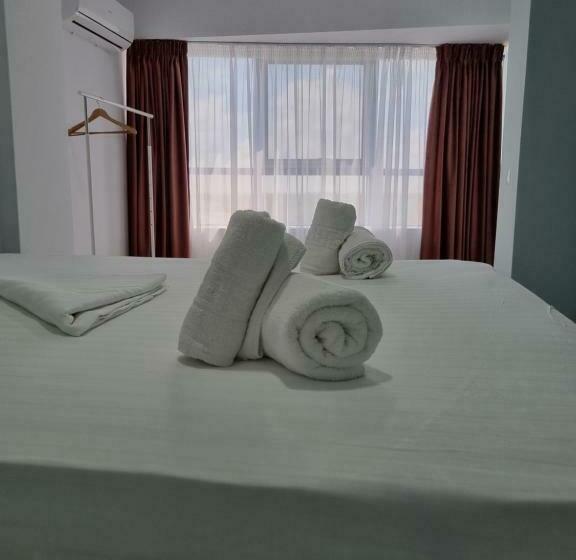 海の見える１ベッドルームアパートメント, Olimp Sea View Apartments Etajul 10