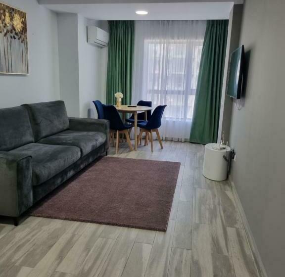 海の見える１ベッドルームアパートメント, Olimp Sea View Apartments Etajul 10