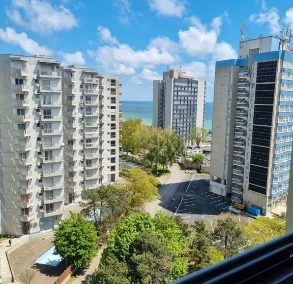 海の見える１ベッドルームアパートメント, Olimp Sea View Apartments Etajul 10