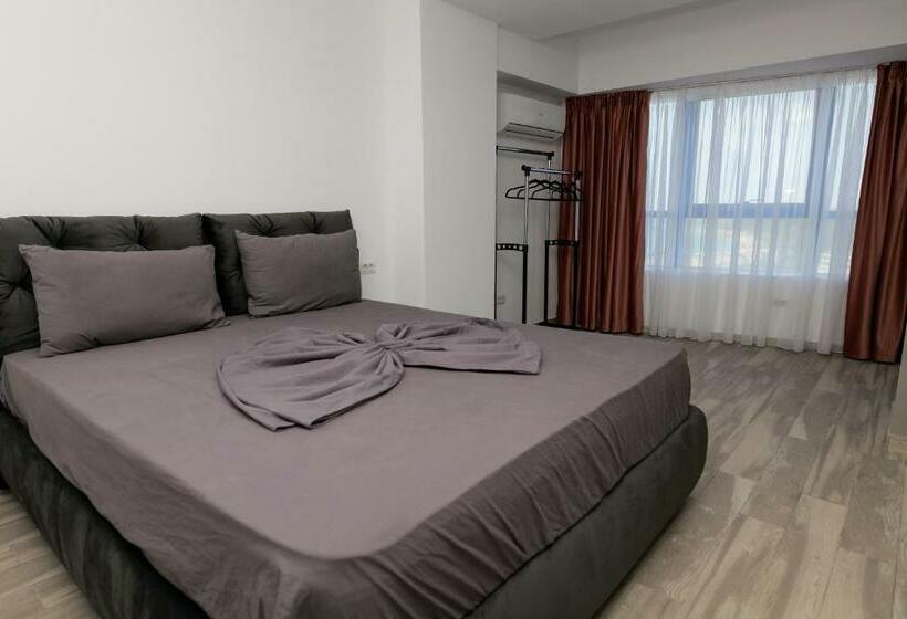 海の見える１ベッドルームアパートメント, Olimp Sea View Apartments Etajul 10