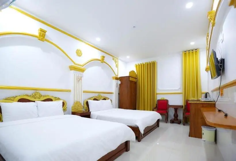 اتاق لوکس با بالکن, King Villa Quảng Ngãi