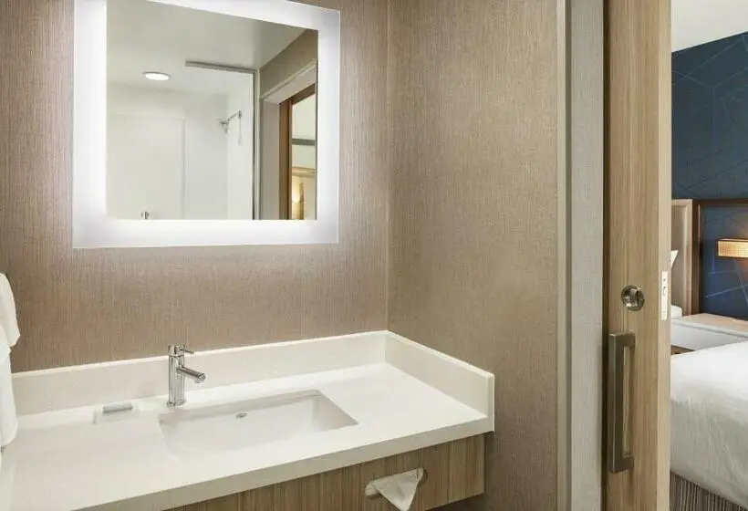 クイーンサイズベッドのスイートルーム, Springhill Suites By Marriott Frederica