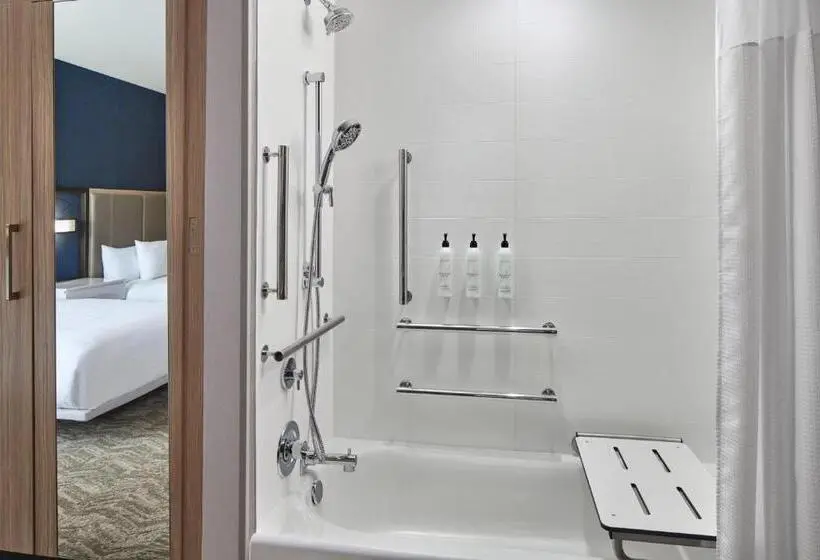 クイーンサイズベッドのスイートルーム, Springhill Suites By Marriott Frederica