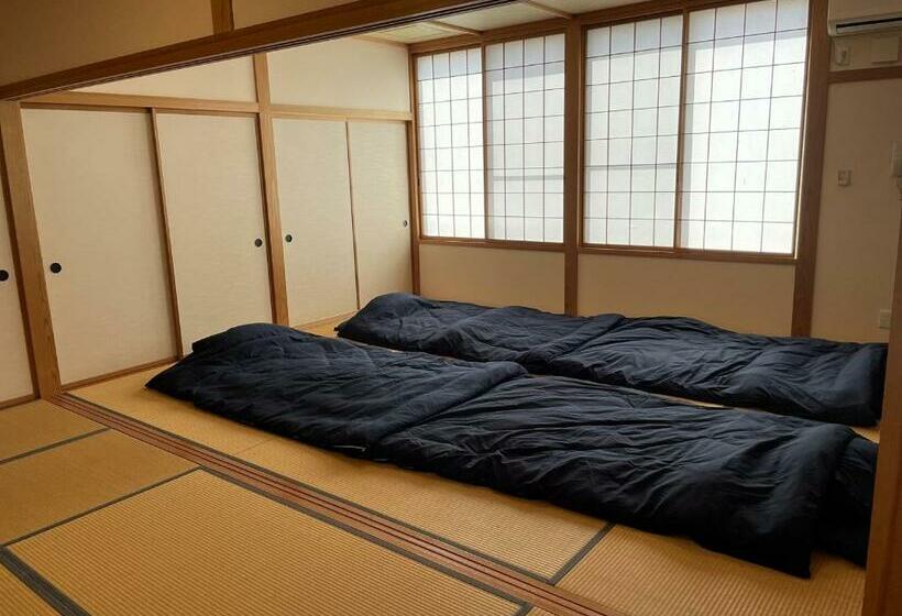 침실 3개 주택, 30畳の大広間12名宿泊可能な水月湖畔宿大五郎丸ー水月湖クルージング隣接