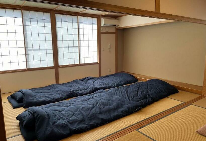 침실 3개 주택, 30畳の大広間12名宿泊可能な水月湖畔宿大五郎丸ー水月湖クルージング隣接