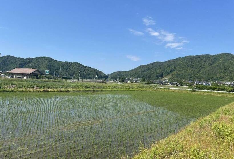 침실 3개 주택, 30畳の大広間12名宿泊可能な水月湖畔宿大五郎丸ー水月湖クルージング隣接