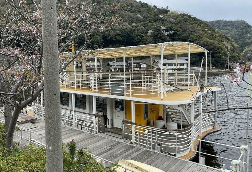 침실 3개 주택, 30畳の大広間12名宿泊可能な水月湖畔宿大五郎丸ー水月湖クルージング隣接