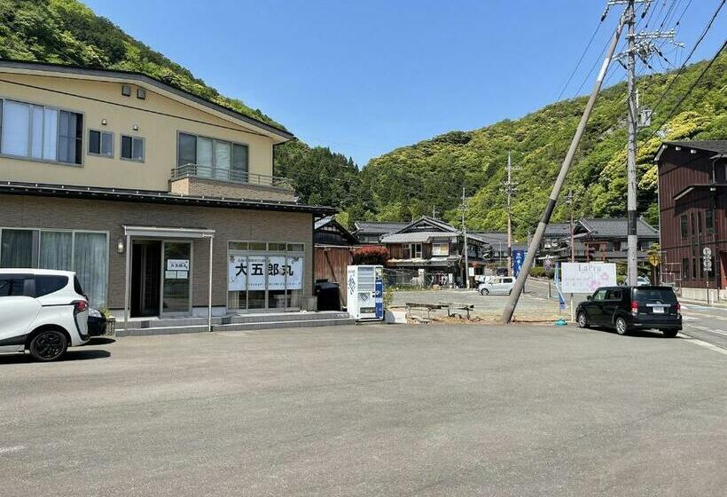 스탠다드 룸, 30畳の大広間12名宿泊可能な水月湖畔宿大五郎丸ー水月湖クルージング隣接