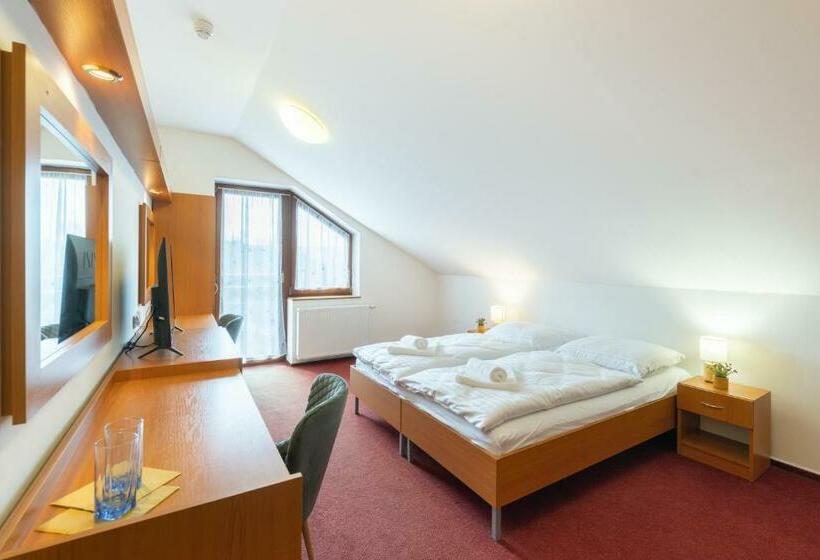 バス共有のスタンダードルーム, Penzion Jas