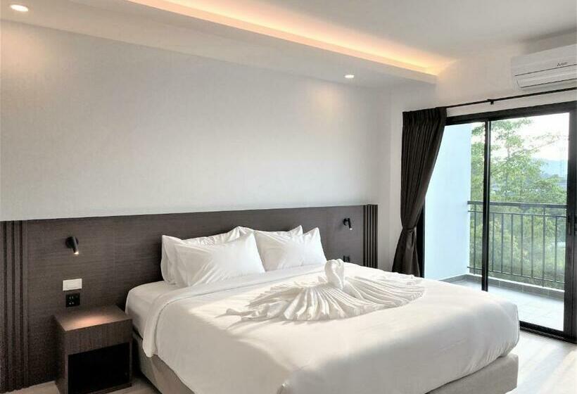 غرفة ديلوكس, Geen Hotel Chonburi