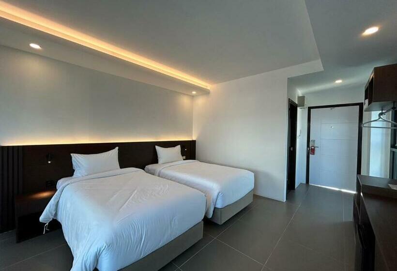 غرفة سوبيريور, Geen Hotel Chonburi