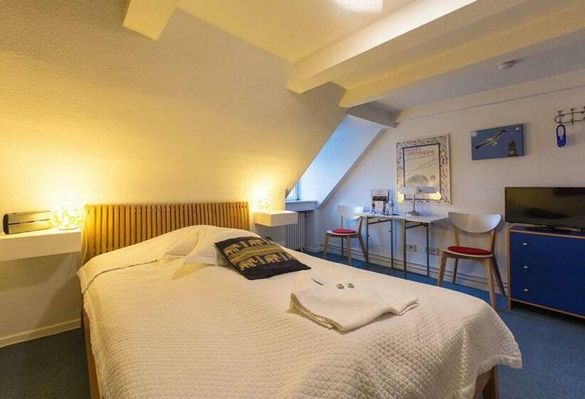 带共用浴室的标准房间, Frauenhotel Hanseatin   Women Only