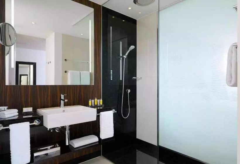 اتاق استاندارد با تخت بزرگ, Bonn Marriott