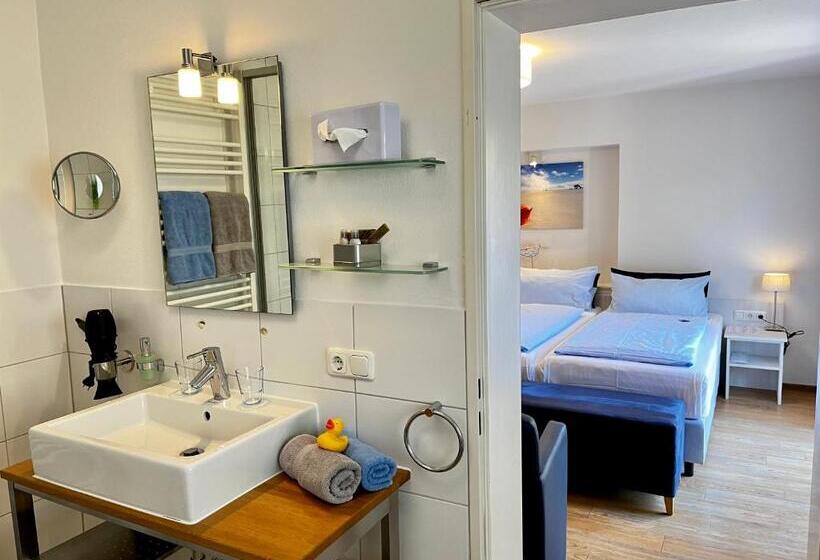 غرفة كمفورت مع تراس, Garni Dünennest