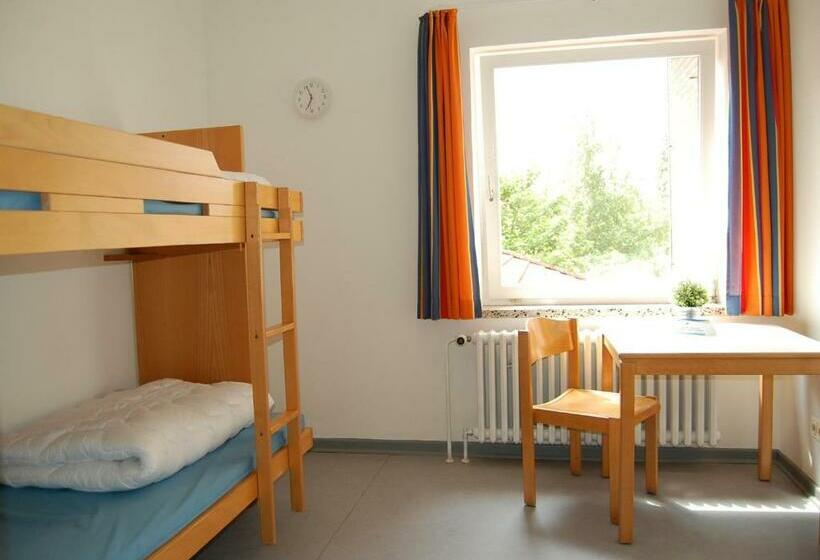 غرفة عائلية حمام مشترك, Jugendherberge Heide