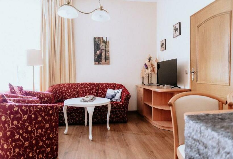 Апартаменты 1 Спальня с Балконом, Parkhotel Weber Müller