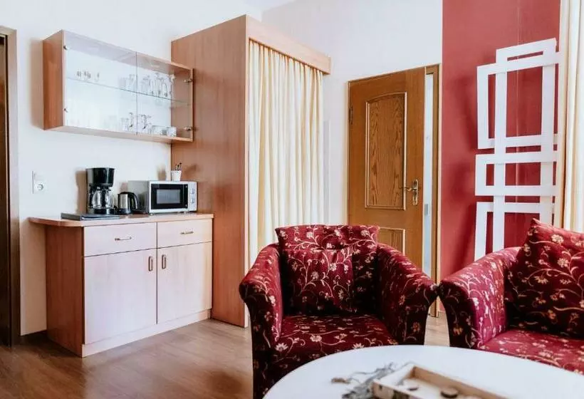 バルコニー付き１ベッドルームアパートメント, Parkhotel Weber Müller