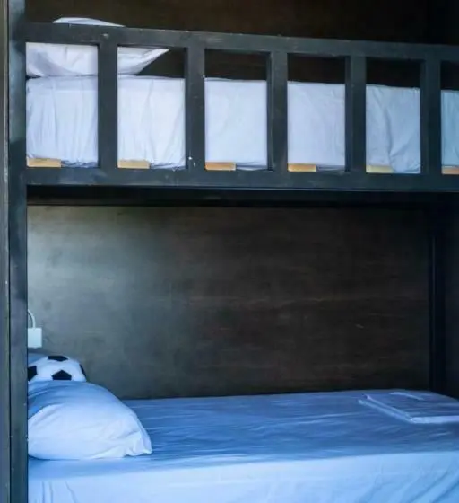 ２ダブルベッドのスタンダードルーム, Straw Hat Surf Hostel & Bar