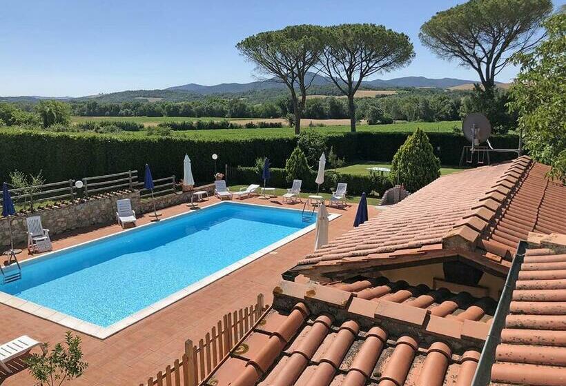 Апартаменты 1 Спальня Вид на Бассейн, Agriturismo San Maurizio