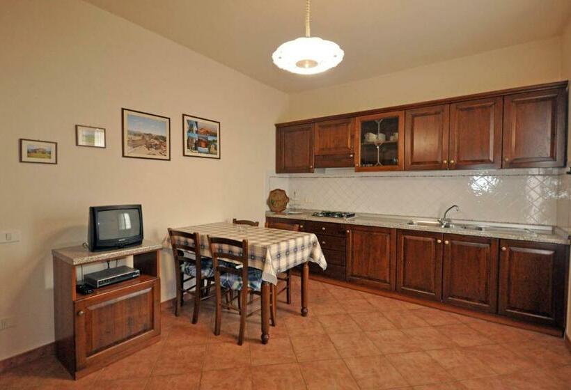 Апартаменты 1 Спальня Вид на Бассейн, Agriturismo San Maurizio