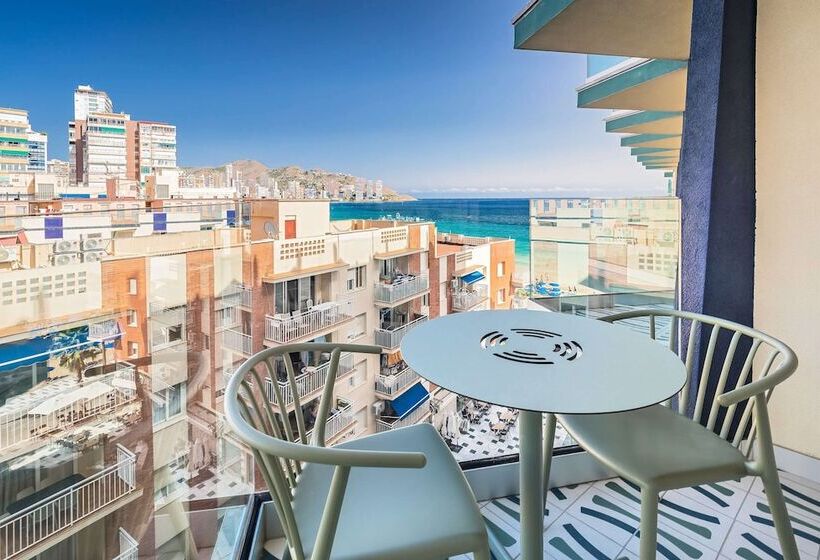 غرفة سوبيريور ذات إطلالة جانبية على البحر, Barceló Benidorm Beach - Adults Recommended