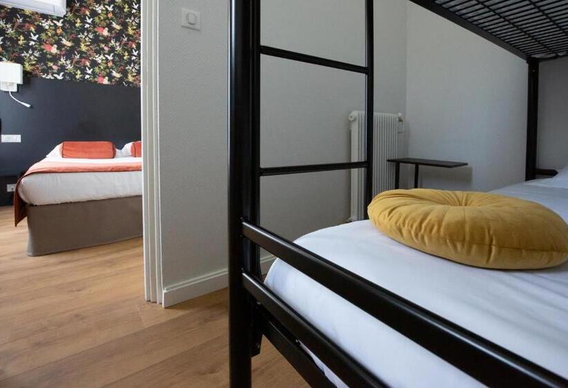 Четырехместный Номер Стандарт, Brit Hotel Europ Bergerac