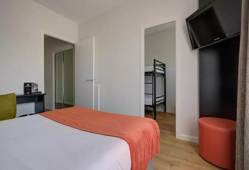 スタンダード４人部屋, Brit Hotel Europ Bergerac