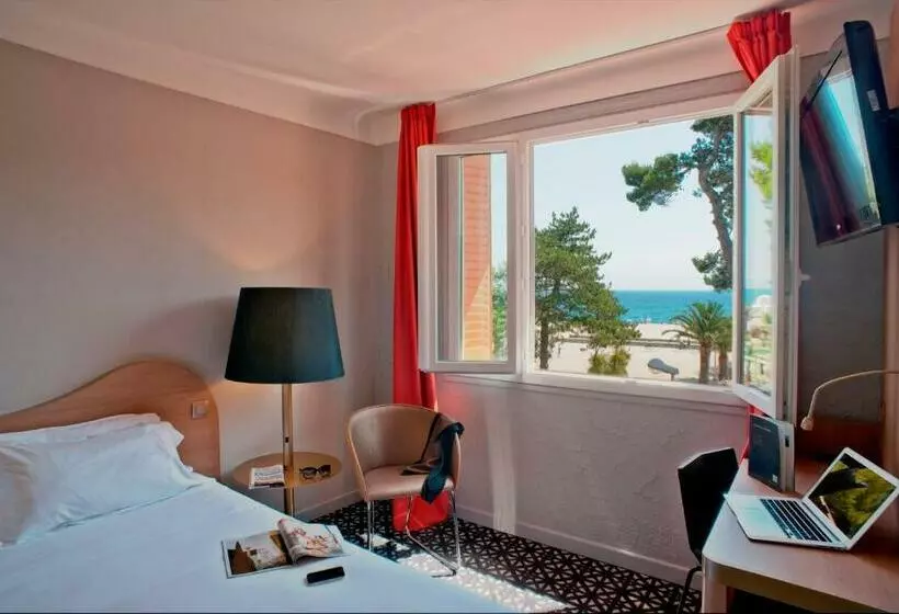 اتاق سوپریور با چشمانداز دریا, Hôtel Beau Rivage