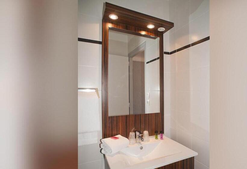 サイドオーシャンビューバルコニー付スタンダードルーム, Hôtel Beau Rivage