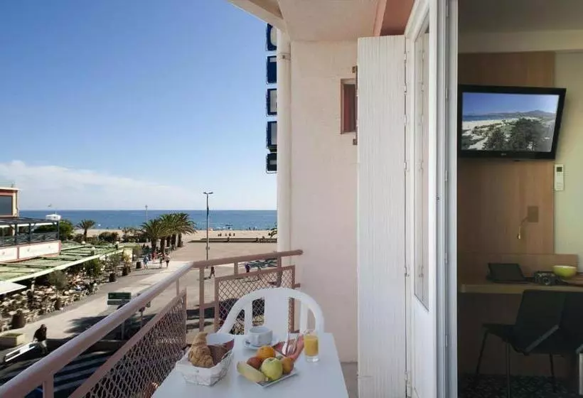Standard Room with Balcony Side Sea View, Hôtel Beau Rivage