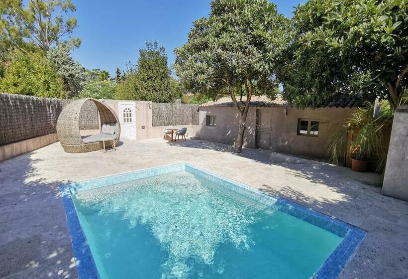 جناح مزود بحمام سباحة, La Villa Dune, Hôtel & Spa Nuxe