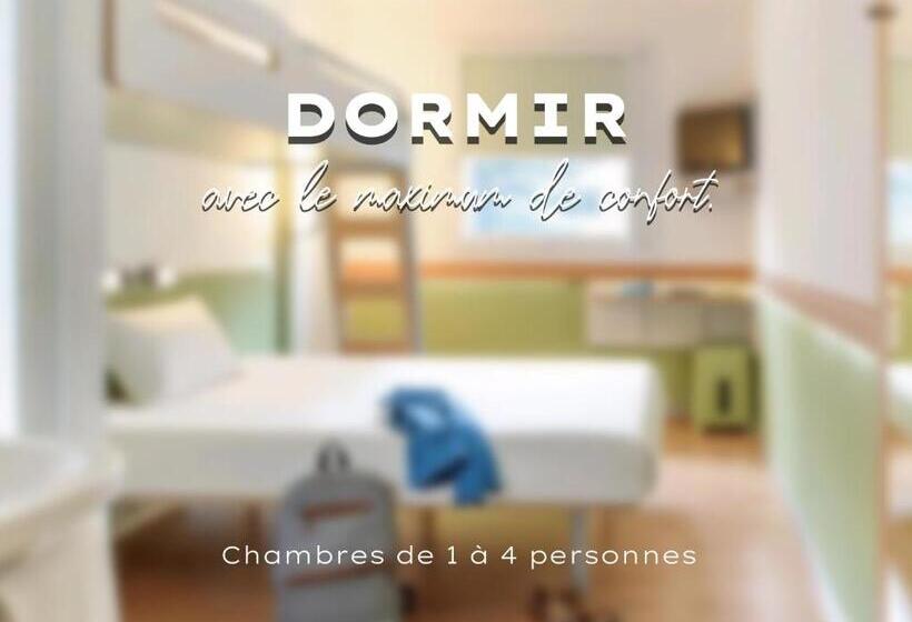 ２段ベッド付きスタンダードルーム, Ibis Budget Rodez