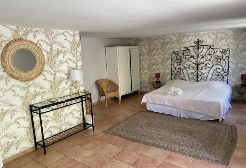 带园景的小型套房, Cap Riviera Hotel & Restaurant Saint Aygulf