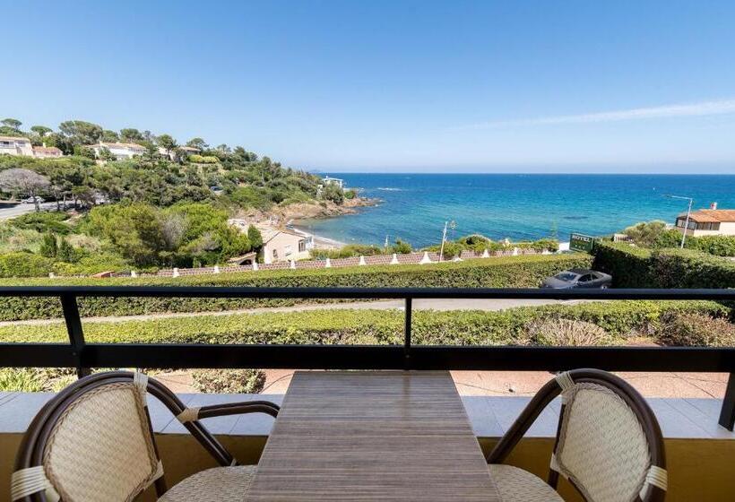 海景标准间露台, Cap Riviera Hotel & Restaurant Saint Aygulf